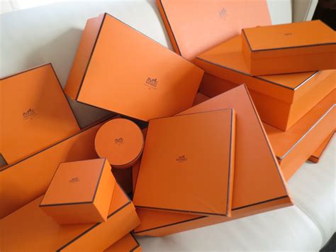 hermes paris orange box|authentic Hermes box.